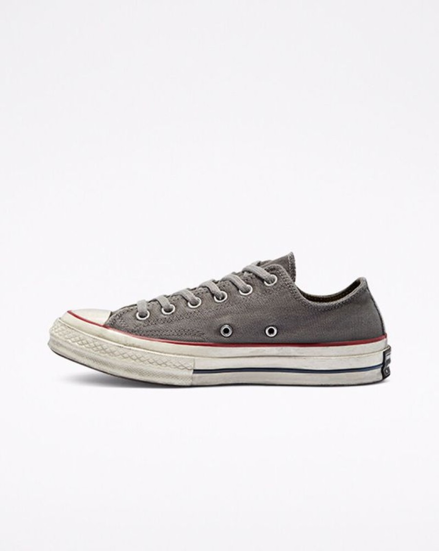 Uomo Converse Modelli Bassi | Smoked Canvas Chuck 70