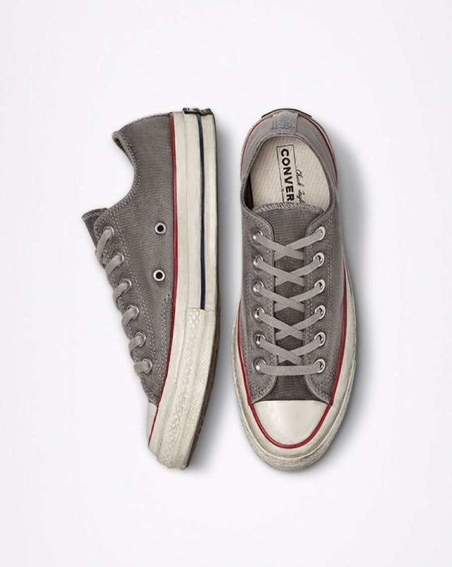 Uomo Converse Modelli Bassi | Smoked Canvas Chuck 70