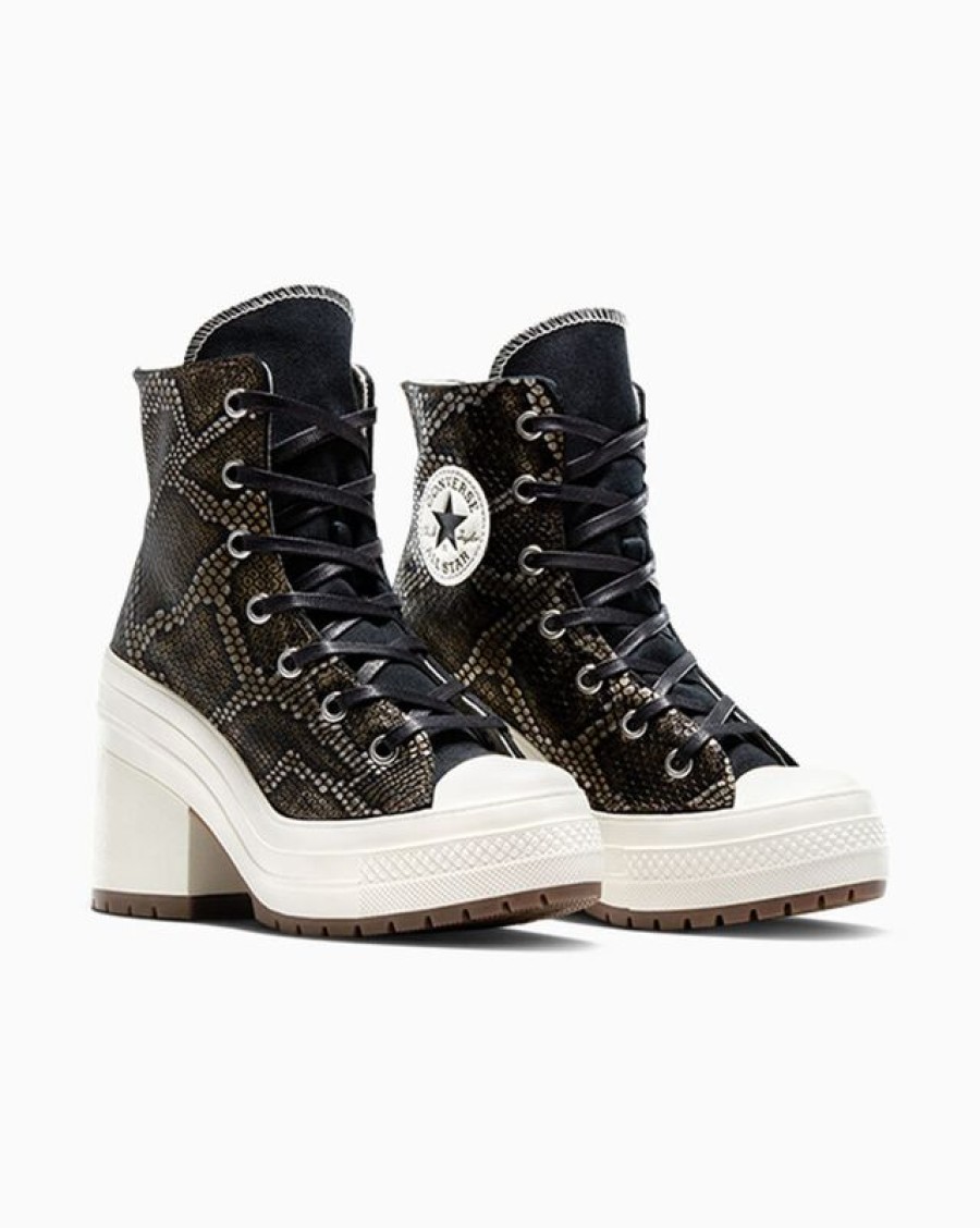 Donna Converse Modelli Alti | Chuck 70 De Luxe Heel Snakeskin