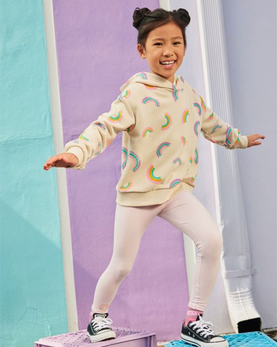 Bambini Converse Maglie E T-Shirt | Rainbow Hoodie & Leggings Set