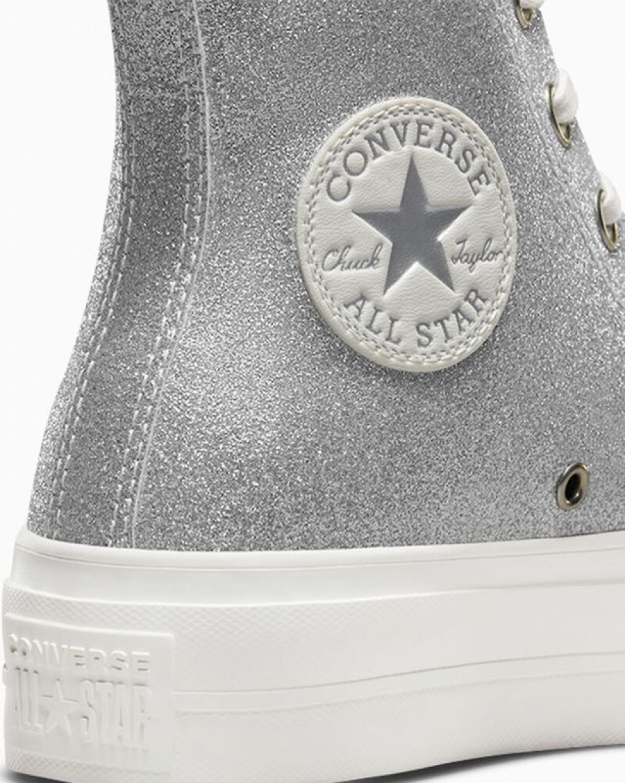 Donna Converse Modelli Alti | Chuck Taylor All Star Lift Platform Glitter