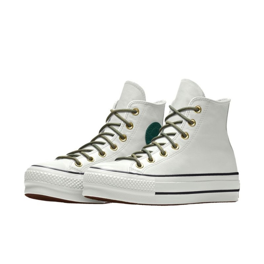 Uomo Converse Modelli Alti | Custom Chuck Taylor All Star Lift Platform Leather By You