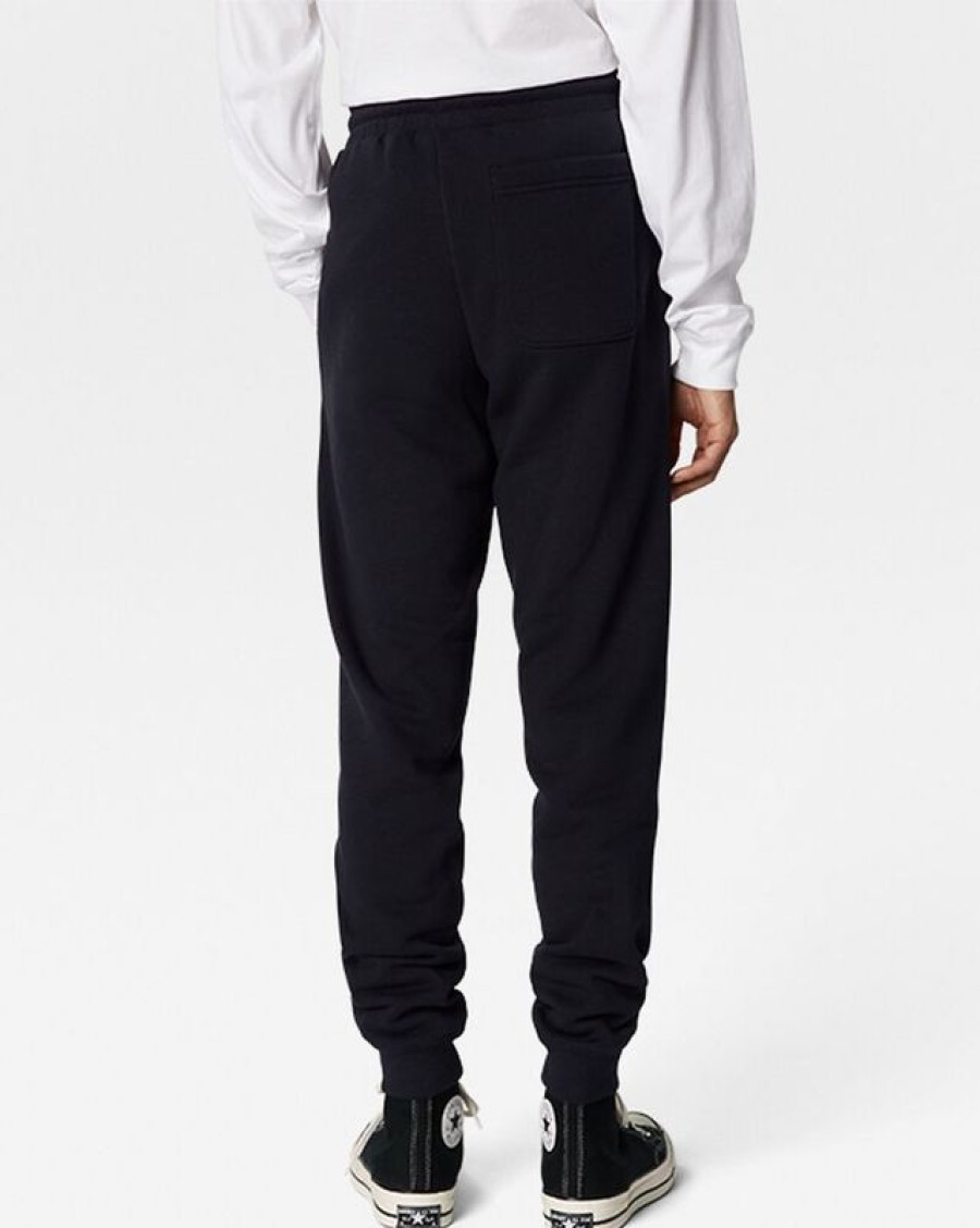 Uomo Converse Pantaloni E Shorts | Converse Go-To Embroidered Star Chevron Standard Fit Fleece Sweatpant