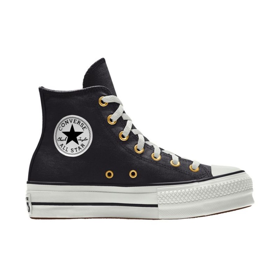 Donna Converse Platform | Custom Chuck Taylor All Star Lift Platform Embroidery By You